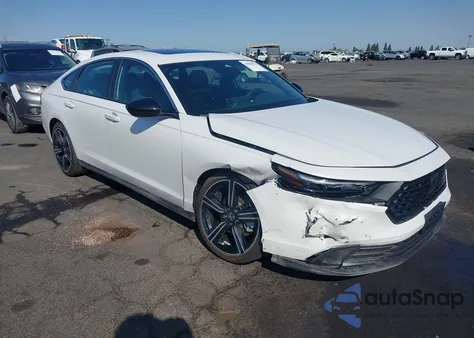 2025 Honda Accord Hybrid Sport from USA, damaged, VIN 1HGCY2F52SA053575